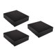 thumbnail image 5 of Caja de almacenamiento del cajón del estante en blanco móvil del disco duro de la computadora 3pcs para dvd / cd, 5 of 5