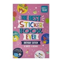 Libro De Sticker Feliz Cumpelaños Pen&Gear