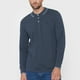 thumbnail image 3 of Polera Hombre Polo Piqué M/L Color Azul Corona, 3 of 5
