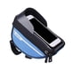 thumbnail image 3 of Bolsa De Marco Frontal De Bicicleta Ciclismo Bicicleta Impermeable Paquete De Estuche Para Teléfono Azul, 3 of 5