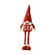 thumbnail image 2 of Muñeco De Punto Sin Rostro, Decoración Navideña, Gnomo De Mesa, Estatua Para El Hogar, Patas Largas Con Lazo Rojo, 2 of 3