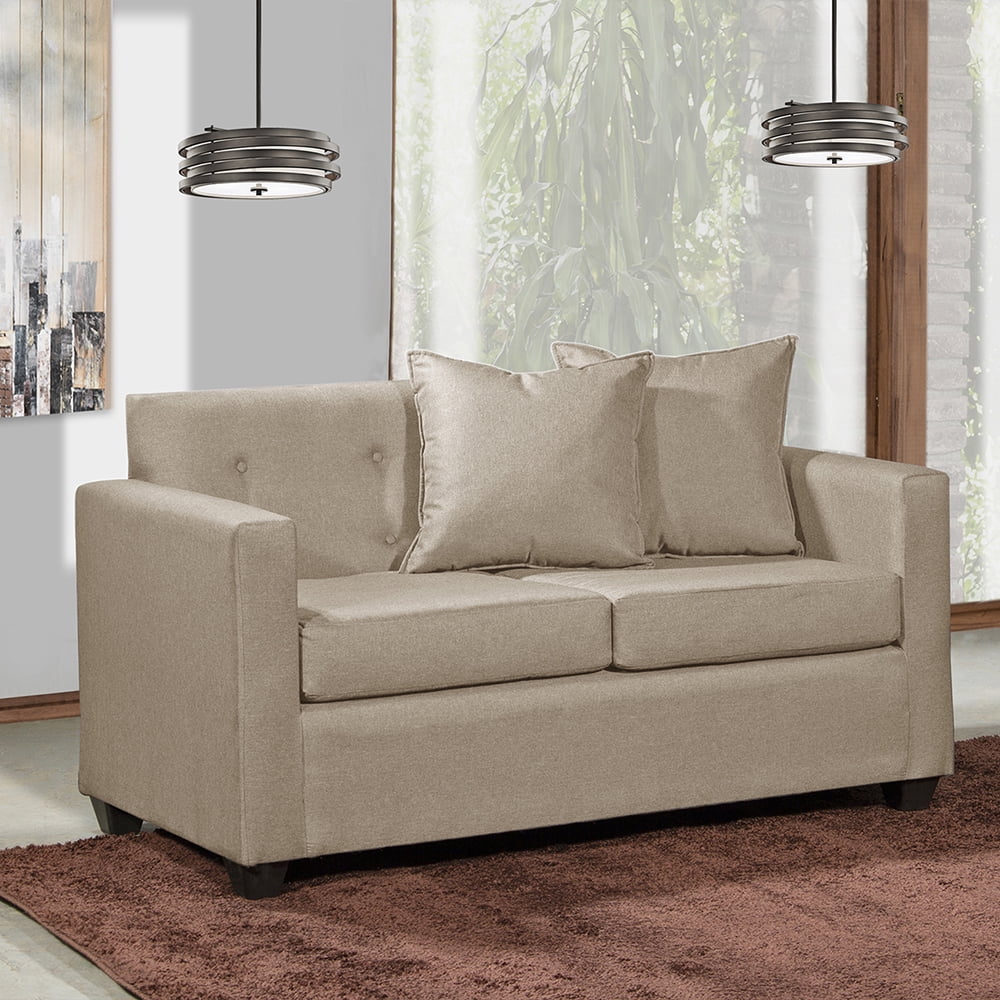 Masel - Sofa 2c Gramado Tela Beige 130x70x83