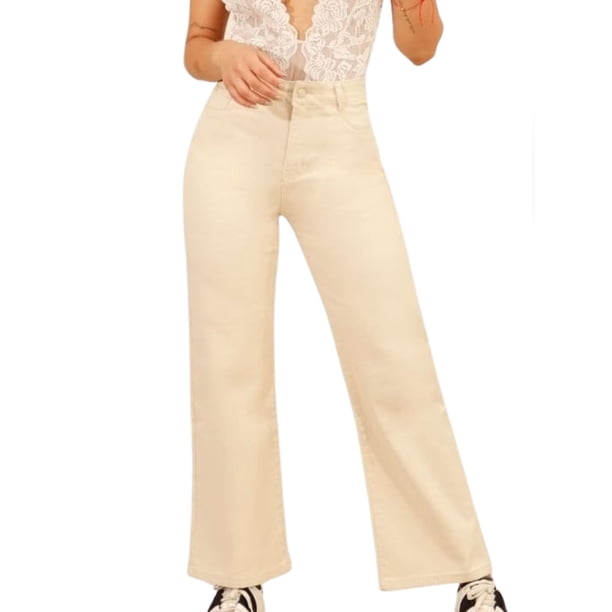 Jeans Mujer Palazzo Tiro Alto J9831