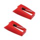 thumbnail image 1 of Agujas para tocadiscos Gartopvoiz pack de 2 unidades con punta de diamante, 1 of 5