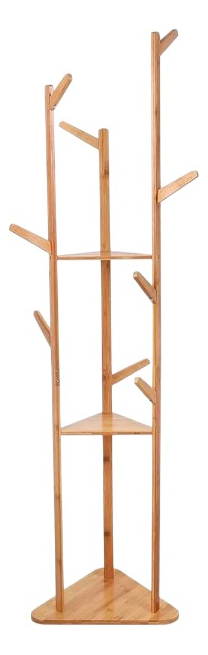 Genérico - Perchero Pie Decorativo Estilo Árbol Estantería Hogar Jhn