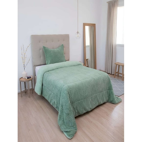 Cubrecama de Sherpa 1.5 Plazas Outboss Deluxe