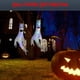 thumbnail image 3 of Decoraciones de Halloween, paquete de 2, 57 pulgadas, inflables de Halloween, banderas colgantes brillantes, decoración de Halloween para exteriores, mangas de viento fantasma con luz LED, decoracione, 3 of 7