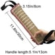thumbnail image 2 of Juguete de yute para tirar de la cuerda, almohada para morder, juguete de yute con 2 asas, ideal para jugar al tira y afloja, entrenar cachorros y jugar de forma interactiva. Ideal para perros mediano, 2 of 6