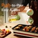 thumbnail image 4 of Pulverizador de aceite TrendPlain de cristal de 470 ml para cocinar, color blanco y verde, 4 of 7