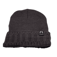 Genérico - Gorro Beanie Con Doblez Y Tejido Unicolor Forro Chiporro