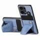 thumbnail image 4 of Funda Resistente para Xiaomi Redmi Note 13 Pro 4G con Tarjetero y Soporte, Diseño Magnético Azul, 4 of 5