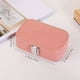 thumbnail image 1 of Portable Women's Travel Jewelry Box with Metal Buckle - Perfect for Earrings and Rings, 1 of 5
