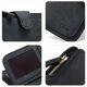 thumbnail image 5 of Billetera CLUCI de piel para mujer, triple con bloqueo RFID, color negro, 5 of 6