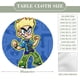 thumbnail image 2 of Johnny Test theme Fitted Round Tablecloths Elastic Edged Table Covers Waterproof Table Cloth For Kitchen Holiday Party Tables Decor 120cm, 2 of 6