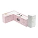thumbnail image 5 of Casa De Muñecas A Escala 1:12, Minimuebles, Juego De Cocina, Juego De Cocina Para Niños De 3+ Años, Color Rosa, 5 of 5