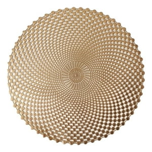 Genérico - Set De 10 Manteles Individuales Redondos Resistente 38Cm Jhn