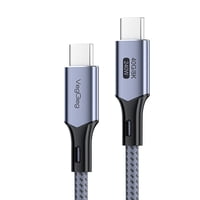 Veggieg - Cable Tipo C Tipo C Carga Super Rapida 240W 8K 60Hz 4K 120Hz 40Gbps Trenzado Thunderbolt 4