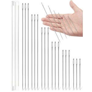 Juego De Agujas Para Tapicería Fiveizero 3/3.5/4/5/6/7 Con Caja De Almacenamiento