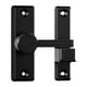 thumbnail image 2 of Protector De Pestillo De Puerta, Pestillo Abatible Universal Para Puerta, Oficina En Casa, Puerta Corredera De Granero, Color Negro, 2 of 5