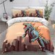 thumbnail image 1 of Godzilla Bedding Set Quilt Duvet Cover Pillow Covers Included 3-Piece Bedding Set (1 Duvet Cover + 2 Pillow Shams), 1 of 5
