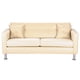 thumbnail image 1 of Sofa New Retro 3 Cuerpos Pu 12 Beige, 1 of 5