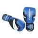 thumbnail image 3 of Hombre Mujer Guantes De Entrenamiento De Boxeo Sparring Kickboxing GYM Punching 12oz Azul, 3 of 5