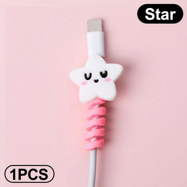 1pc Cartoon Animal Cable Protector - Keep Your Charging Cable Safe & Secure with Creative Screw Type Design