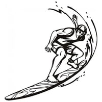 Rienda Libre Graphics - Decomural Surfboard Waves Surf Ws-17901