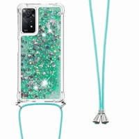 Funda Foxdock Para Xiaomi Redmi Note 11 Pro 4G/5G Con Cuerda Ajustable, Brillo Líquido, Protección Antigolpes Y Lente – Ideal Para Regalo