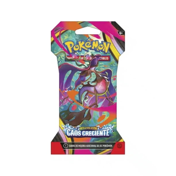 Pokemon TCG: Chaos Rising Sleeved Booster Pack ESPAÑOL | Lider