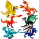 thumbnail image 1 of Figuras De Dragón Antiguas Realistas 6 Piezas Plástico, 1 of 8