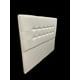 thumbnail image 1 of Respaldo De Cama King Valencia Pu Blanco, 1 of 4