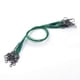 thumbnail image 1 of Líderes de alambre de pesca de 30pcs Líderes de alambre de pesca de acero inoxidable de alta resistencia con pivotes y snaps verde, 1 of 3