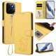 thumbnail image 2 of Carcasa Billetera de Cuero Sintético para Honor 400 Smart, Amarillo, 2 of 6