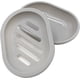 thumbnail image 3 of Jabonera con escurridor (2 unidades), soporte para jabón, ahorrador de jabón, fácil de limpiar, seca y evita que el jabón se ablande (gris, blanco, verde y azul), 3 of 8