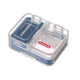 thumbnail image 3 of Pill Box Cut Grind Pill Suplementos Con Recordatorio De Compartimento Para Viajes Blue, 3 of 5