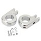 thumbnail image 5 of motocicleta 38 mm motor barra carretera pegar pie abrazadera de montaje para Harley Chrome, 5 of 5