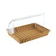 thumbnail image 3 of IMITACIÓN Rattan Woven Ban Cesta De Fruta Fiesta De Picnic De Verduras 42CMX28CMX26CM, 3 of 5