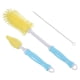 thumbnail image 1 of Cepillo de limpieza de botellas de silicona Uxcell, juego de 3 cepillos limpiadores de botellas de mango largo, kit multipropósito, 1 of 7