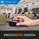 thumbnail image 2 of Ratón ADESSO iMouse T50 inalámbrico ergonómico para dedos, 2 of 8
