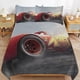 thumbnail image 4 of Cars Lightning McQueen Boys 3 Piece Bedding with 1 Flat Sheet And 2 Pillowcases Twin Bed Sheets, 4 of 5