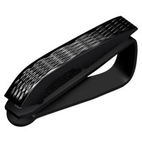 Ioensy - Car Sun Visor Gafas Titular Almacenamiento Clip Recibo Ticket Car Styling Negro