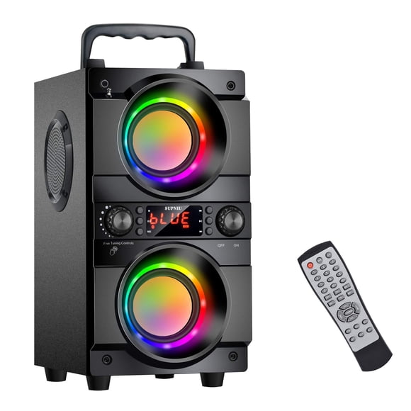 Altavoz Bluetooth portátil SUPNIU A21 de 60 W (80 W de pico)