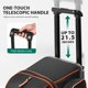 thumbnail image 5 of Bolso de Bowling GoHimal Doble Roller para 2 Bolas con Compartimento para Zapatos, 5 of 7