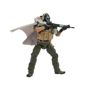 Figura De Acción Call Of Duty Ghost (Jawbone) 16,5 Cm Con Accesorios
