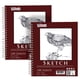 thumbnail image 1 of Cuaderno de bocetos U.S. Art Supply 20 x 25 cm 200 hojas (2 unidades), 1 of 7