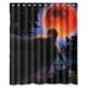 thumbnail image 1 of Cortina de ducha de Anime Harukanaru Sunset con ganchos, 167 x 183 cm, 1 of 3