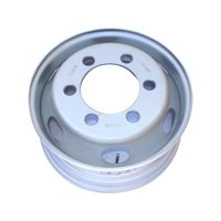 Suntech - Llanta Disco 6.75X17.5 Pulg Acero - Gris Plata