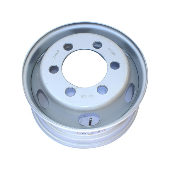 Llanta Disco 6.75X17.5 Pulg Acero - Gris Plata