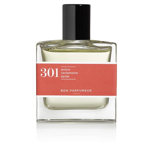 Perfume Bon Parfumeur Paris 301, sándalo, ámbar y cardamomo, 30 ml